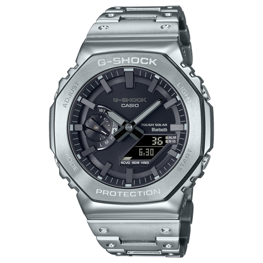 Casio GMB2100D-1A | Silver Full-Metal Watch | Casio G-SHOCK