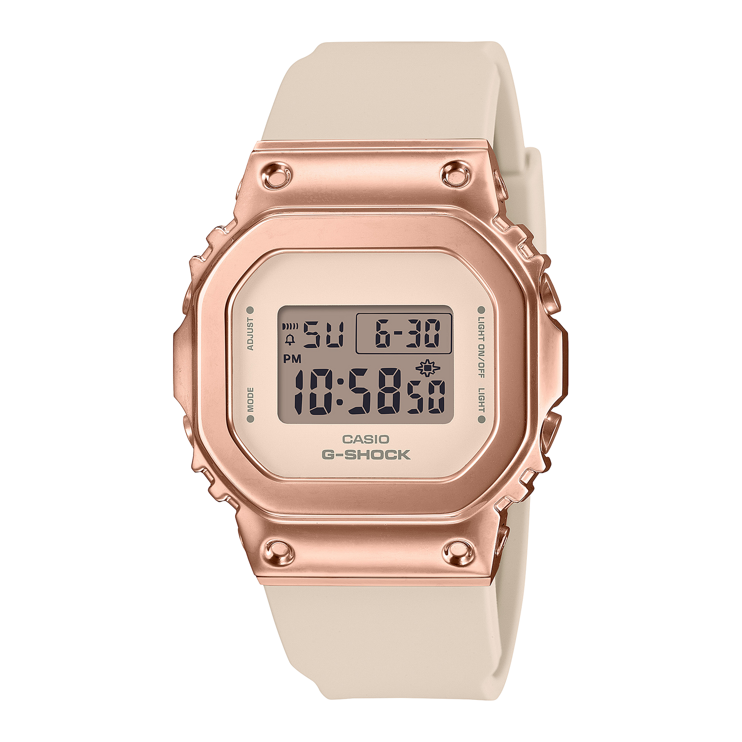 Casio GMS5600PG-4 | Pink and Rose Gold Women's Watch G-SHOCK
