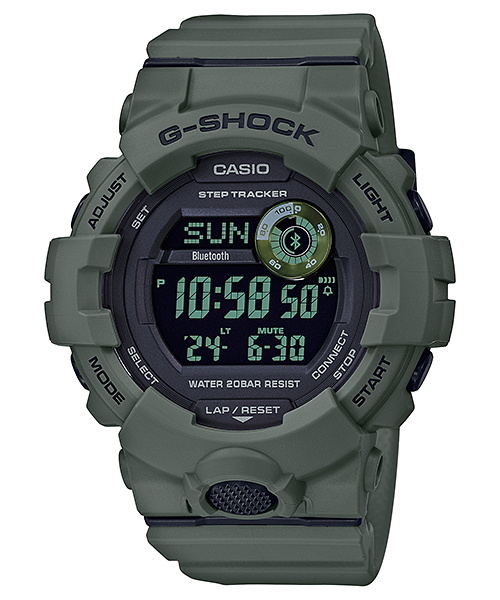 Casio GBD800UC-3 | Digital Black Men's Watch G-SHOCK
