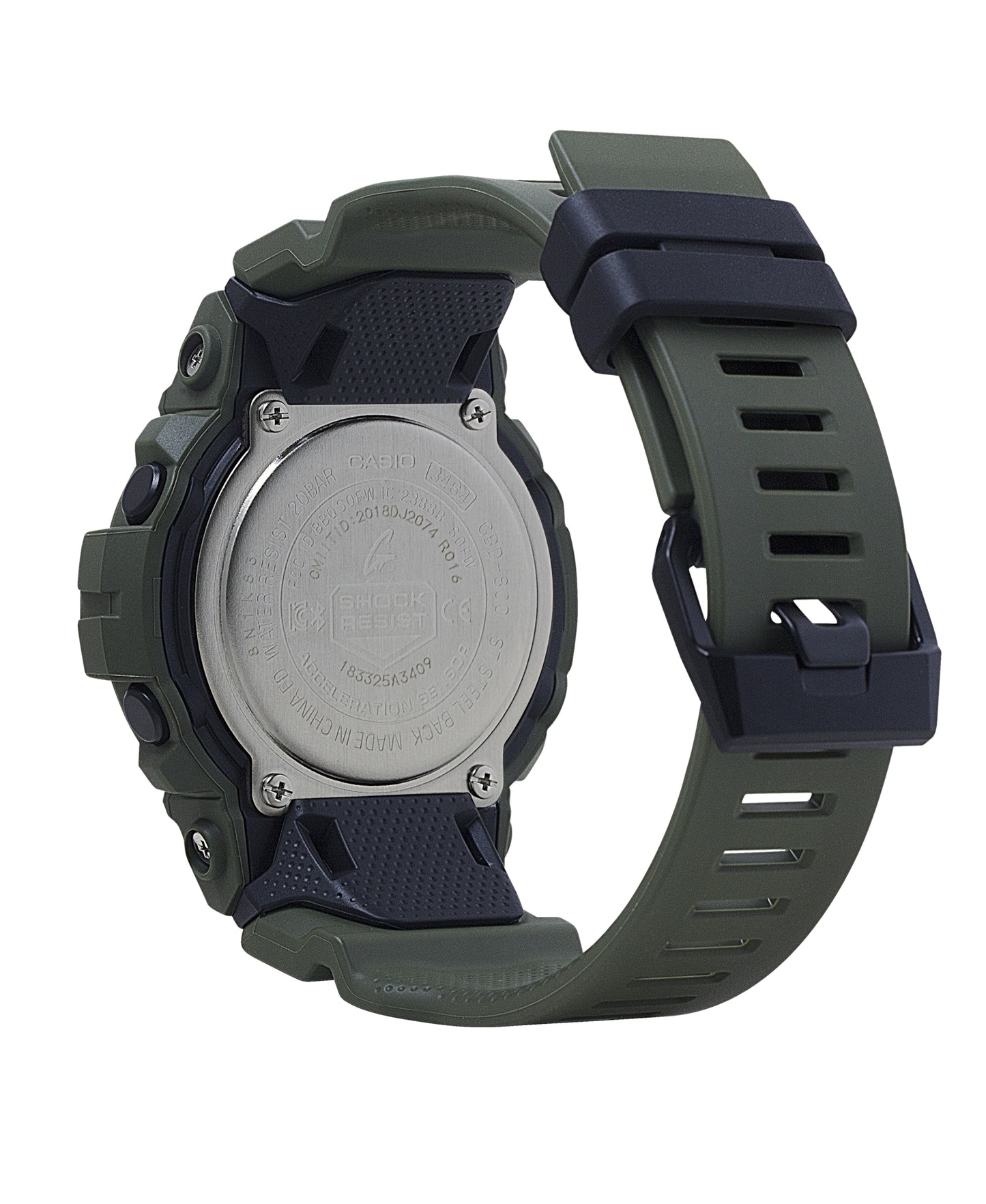 Casio GBD800UC-3 | Digital Black Men's Watch G-SHOCK