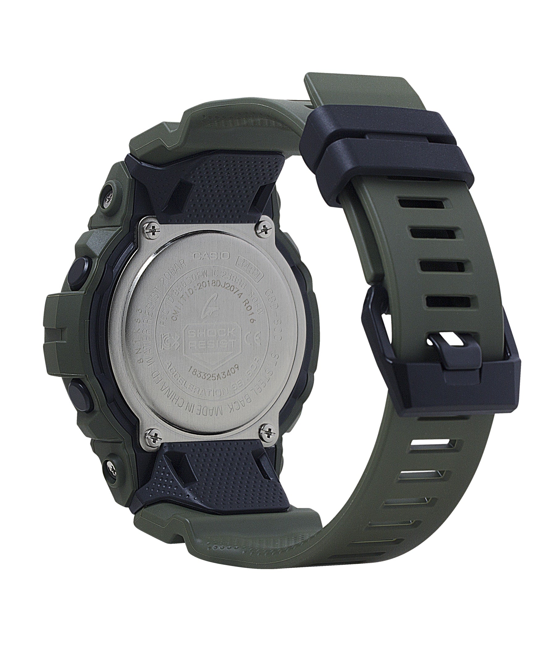 Casio GBD800UC-3 | Digital Black Men's Watch G-SHOCK