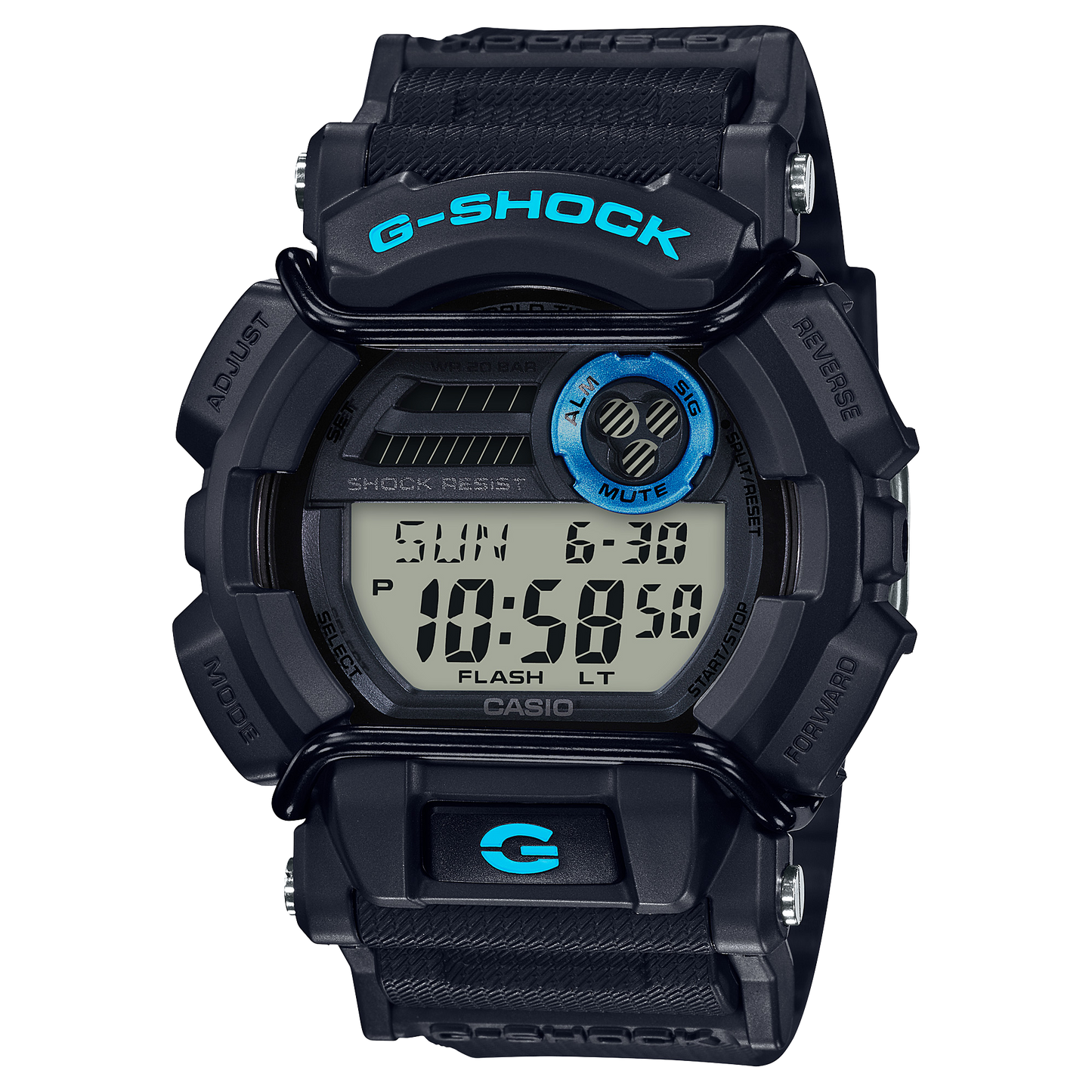 Casio GD400-1B2 | Black Digital Watch - G-SHOCK