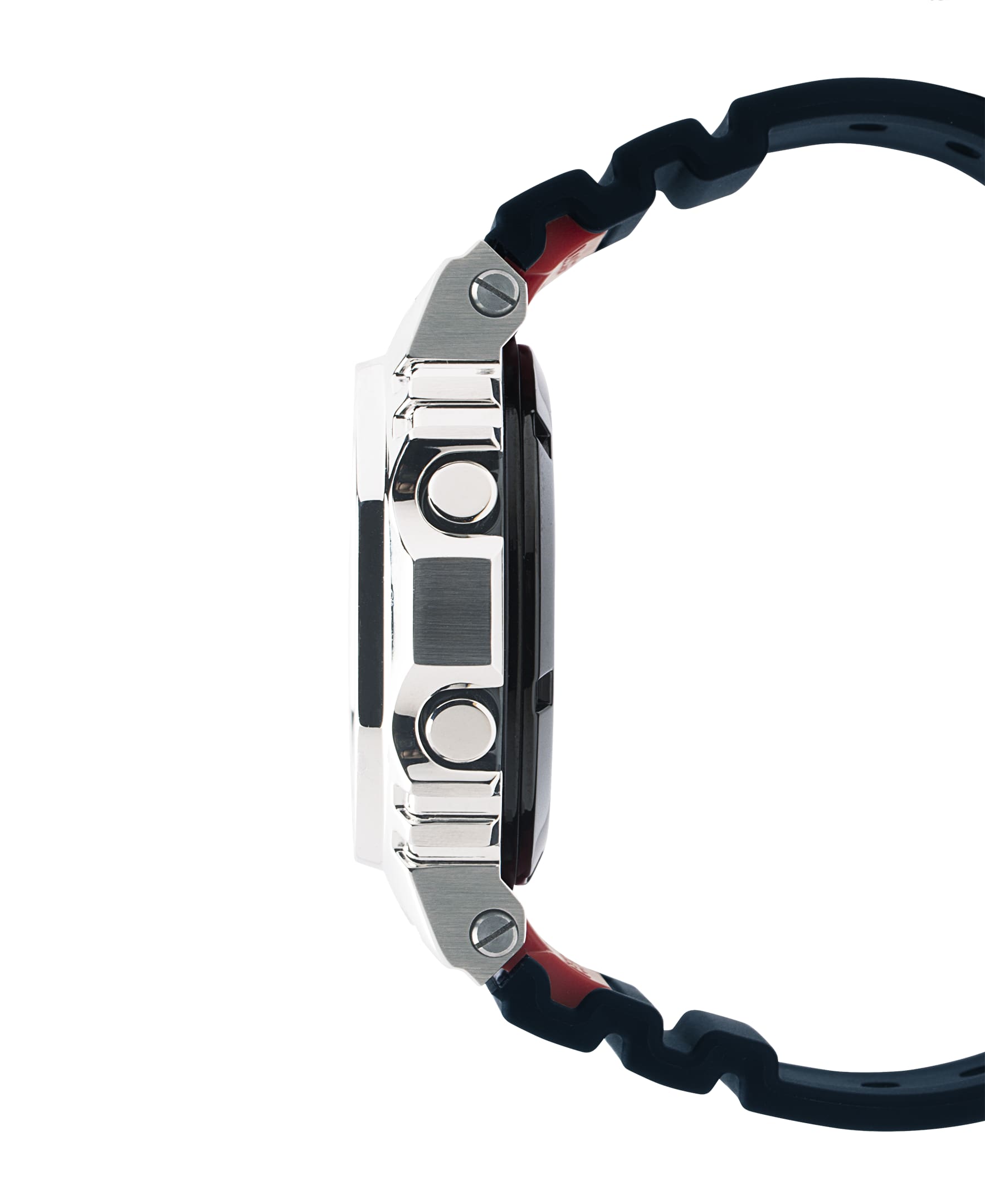 Casio GMWB5000-1 | Digital Stainless Steel Bluetooth Men's Watch G-SHOCK