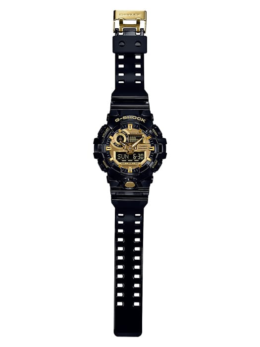 Casio GA710GB-1A | Analog-Digital Black Men's Watch G-SHOCK