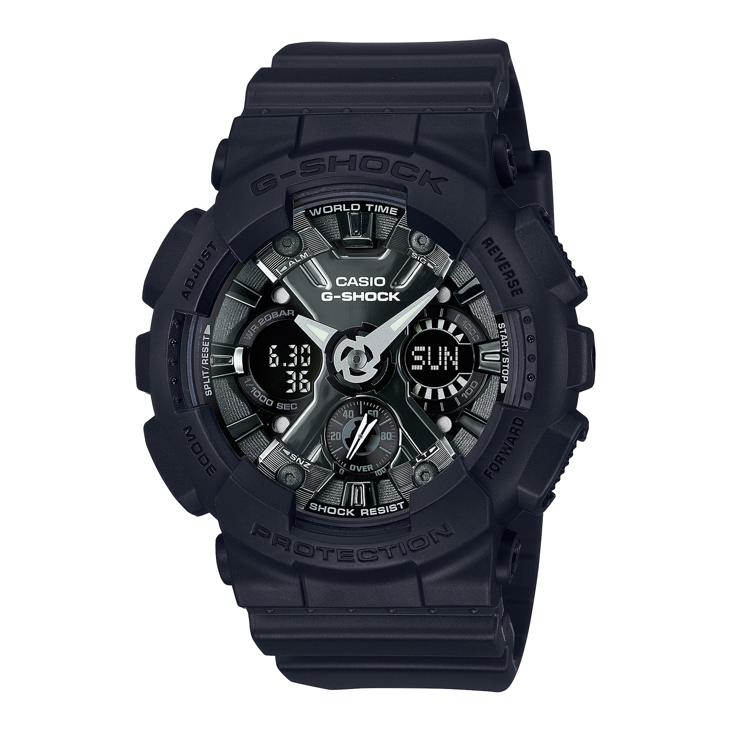 Casio GMAS120MF-1A | Black Analog-digital Watch - G-SHOCK