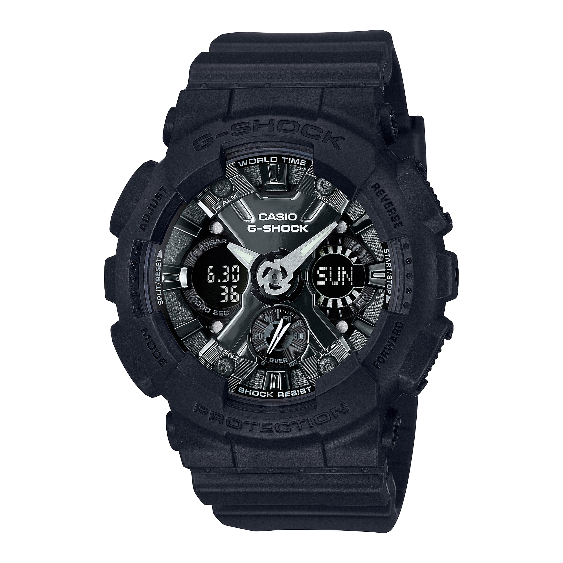 Casio GMAS120MF-1A | Black Analog-digital Watch - G-SHOCK