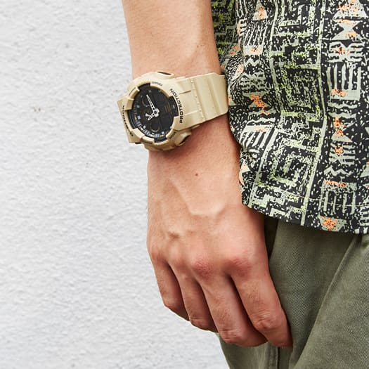 Casio GA100L-8A | G-SHOCK Analog Digital Bi-Color Molding Watch