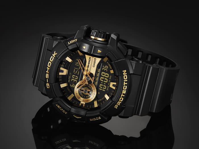 Casio GA400GB-1A9 | Analog-Digital Black Men's Watch G-SHOCK