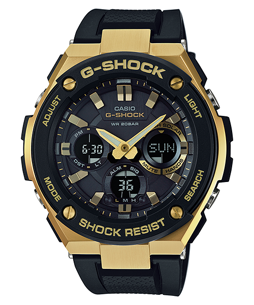 Casio GSTS100G-1A | Black G-STEEL Men's Watch G-SHOCK