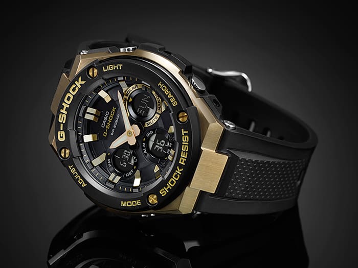 Casio GSTS100G-1A | Black G-STEEL Men's Watch G-SHOCK