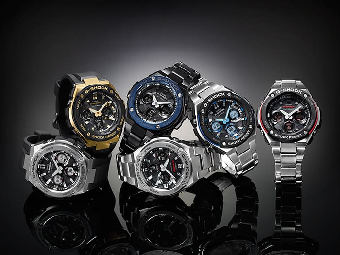 Casio GSTS100G-1A | Black G-STEEL Men's Watch G-SHOCK