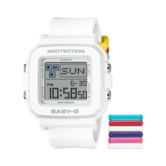 Casio BGD10L-7 | BABY-G DIGITAL White