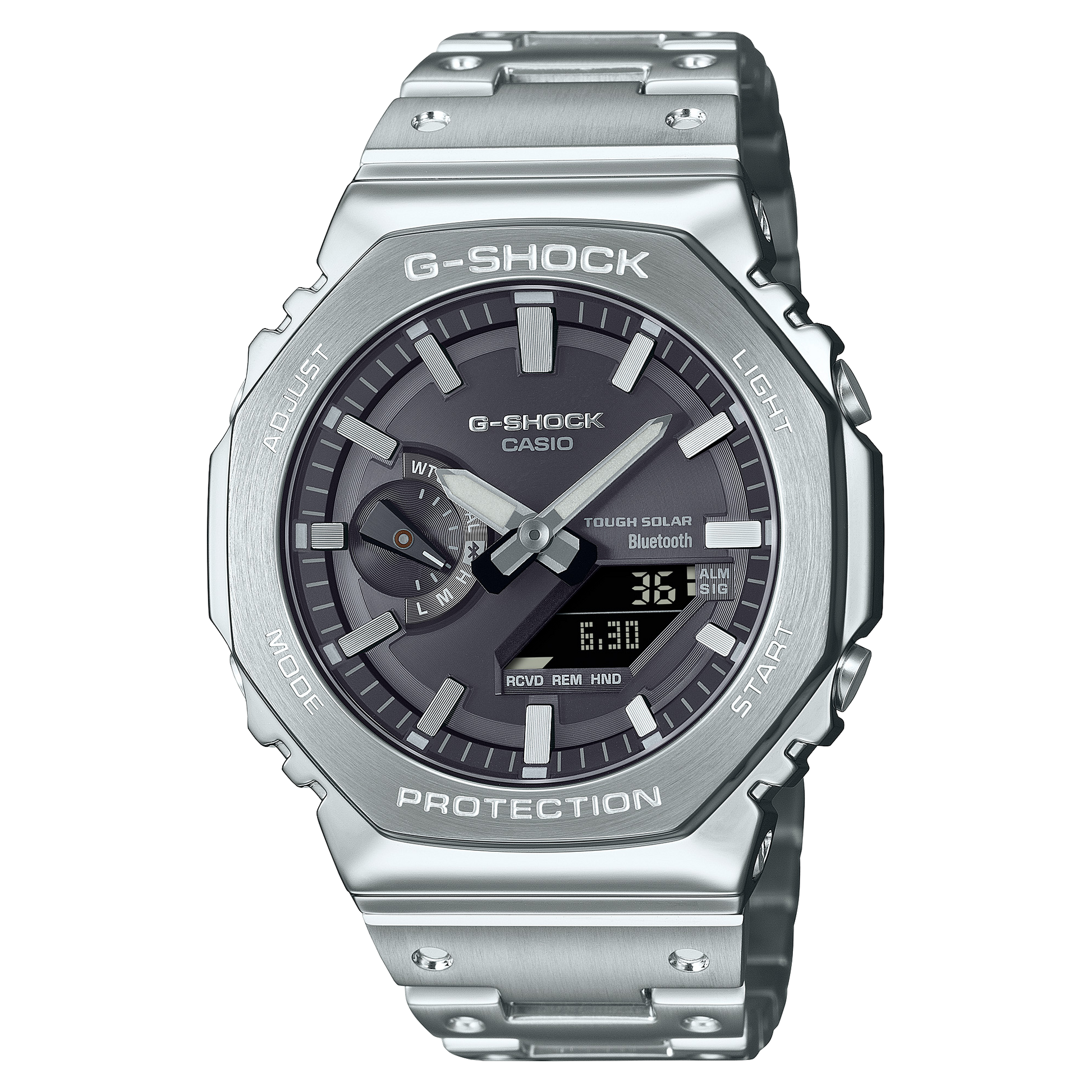 Casio GMB2100SD-1A | G-SHOCK FULL METAL Silver