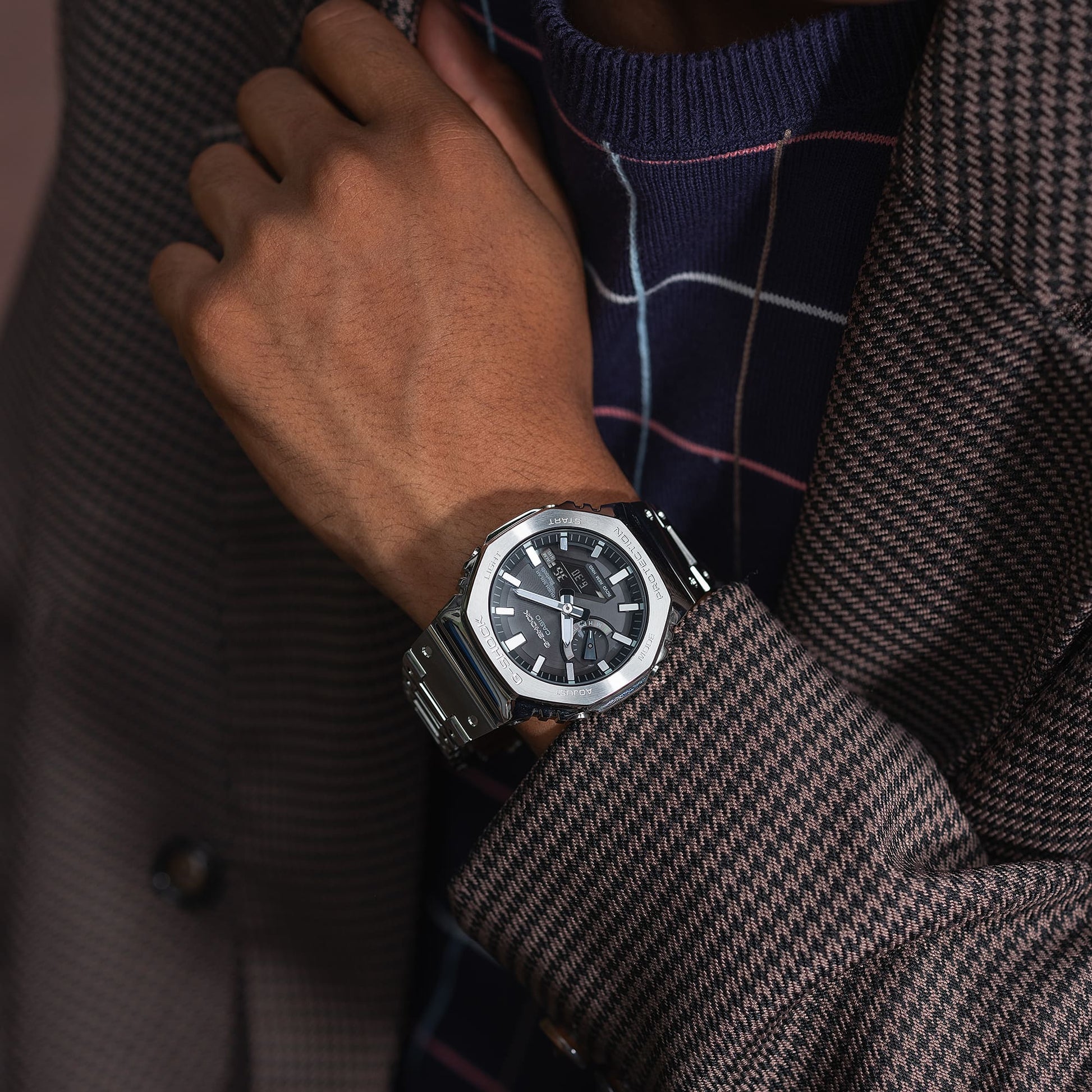 Casio GMB2100SD-1A | G-SHOCK FULL METAL Silver