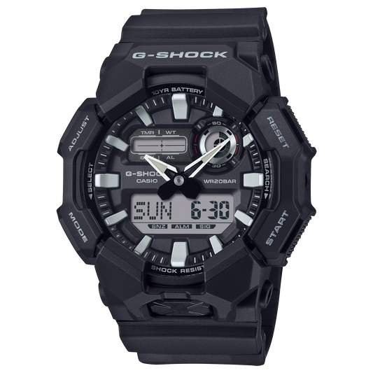 Casio GA010-1A | G-SHOCK ANALOG-DIGITAL Black