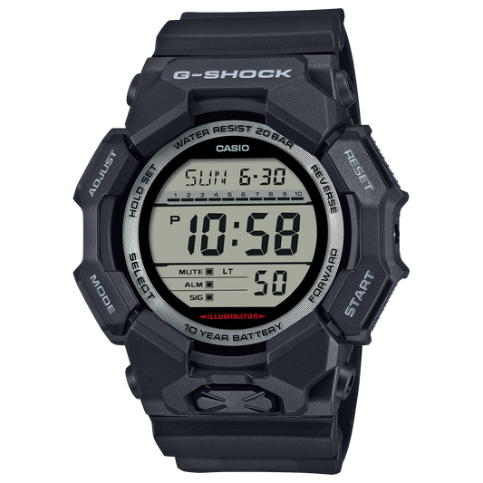 Casio GD010-1 | G-SHOCK DIGITAL Black
