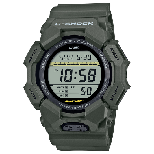Casio GD010-3 | G-SHOCK DIGITAL Green