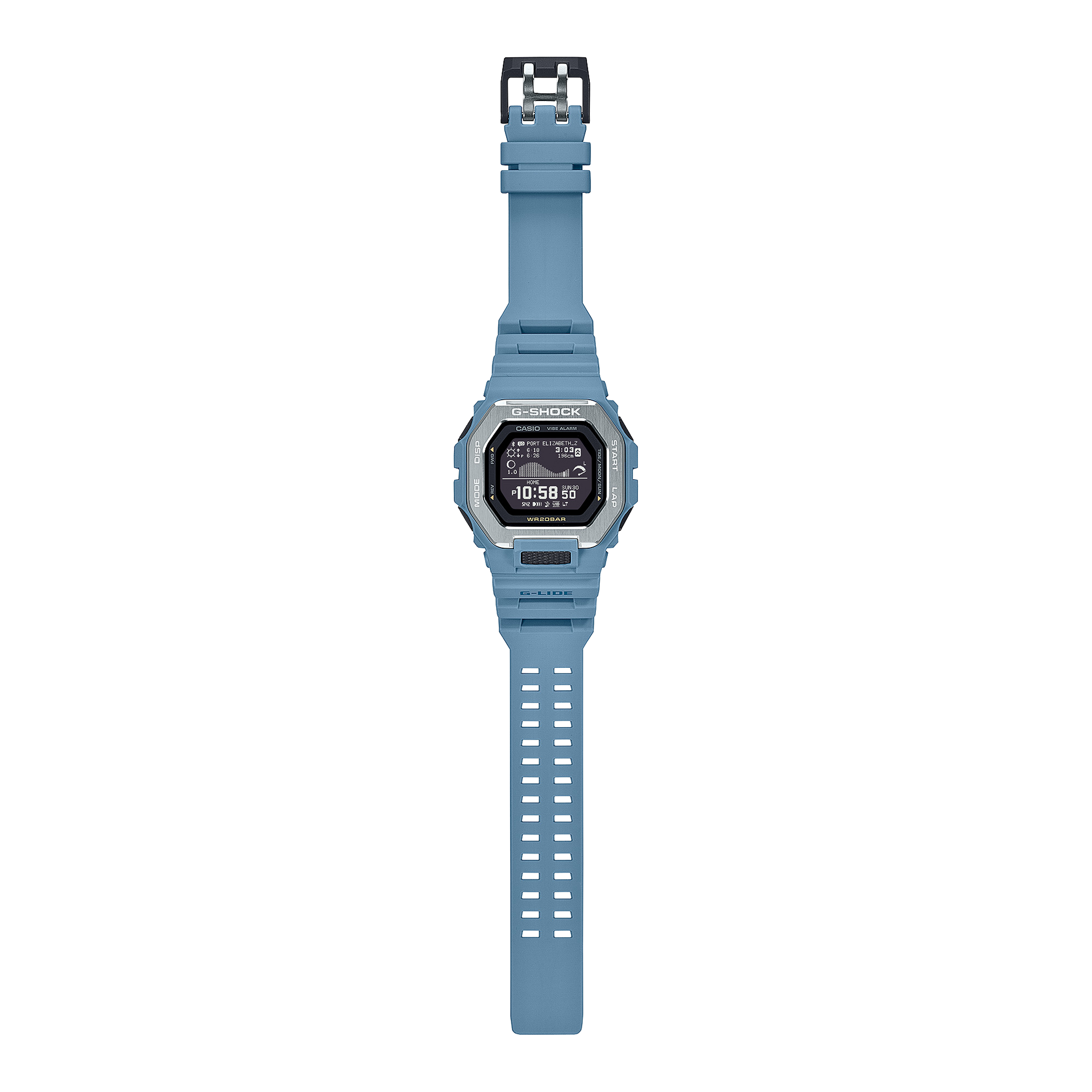 Casio GBX100-2A | G-SHOCK G-LIDE Silver