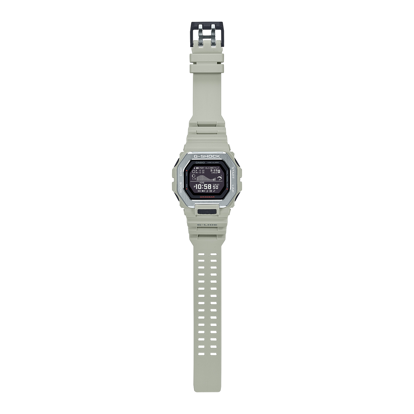 Casio GBX100-8 | G-SHOCK G-LIDE Silver