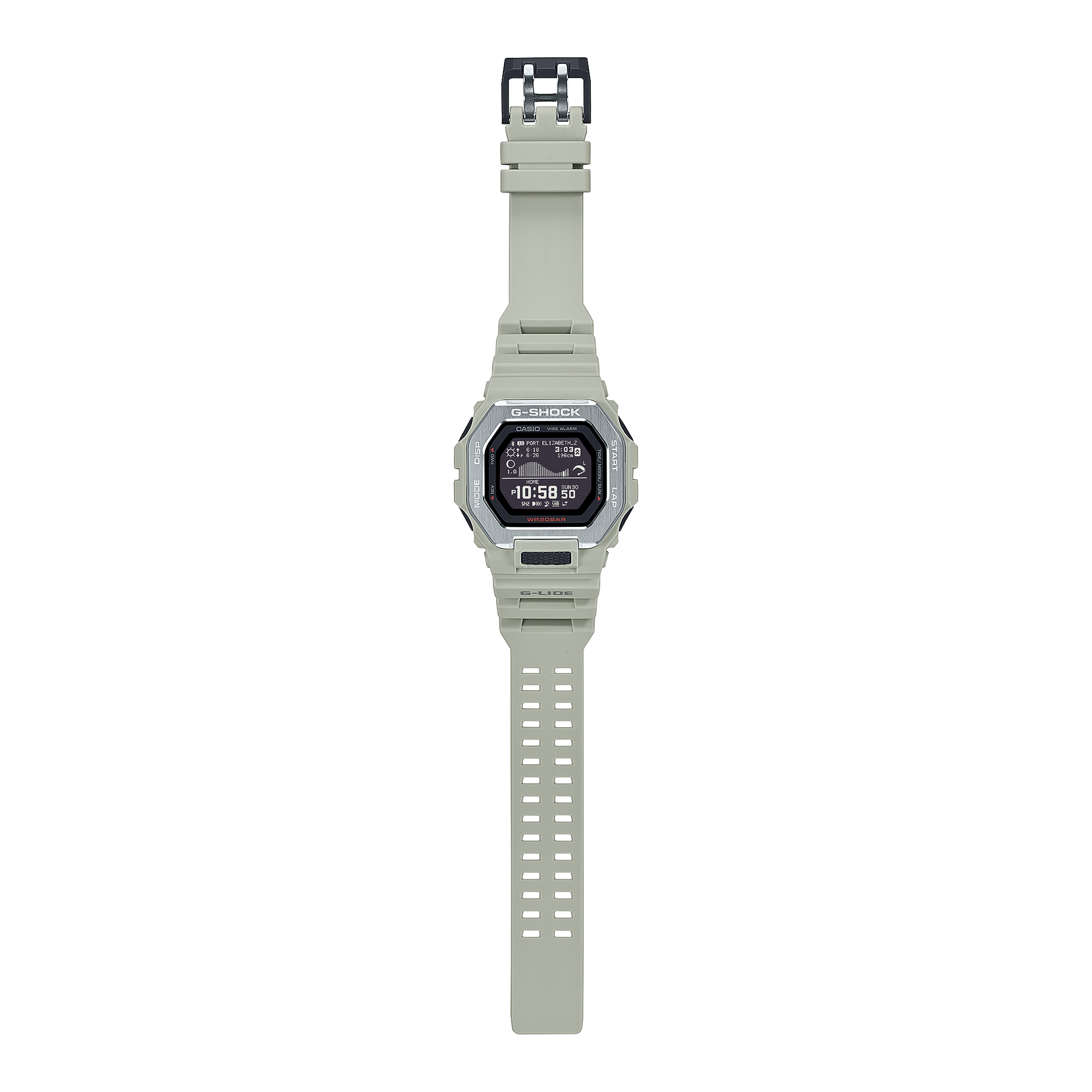 Casio GBX100-8 | G-SHOCK G-LIDE Silver
