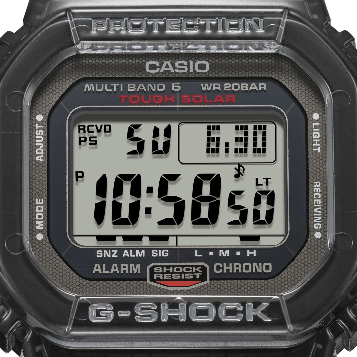 Casio GWS5600U-1 | G-SHOCK 5600 SERIES Black