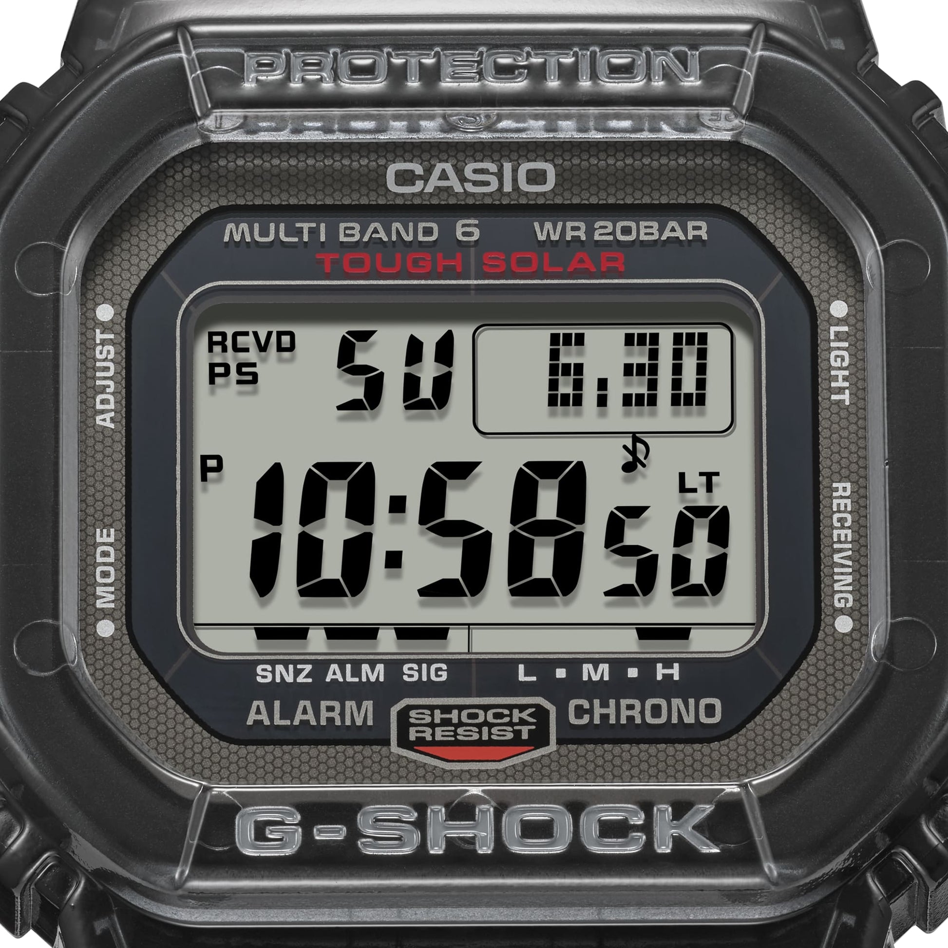 Casio GWS5600U-1 | G-SHOCK 5600 SERIES Black