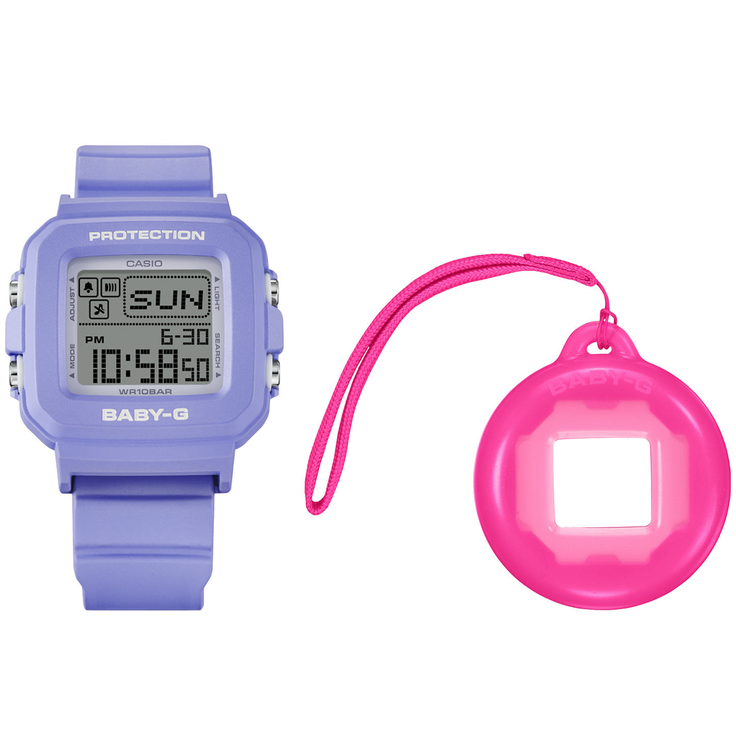 Casio BGD10K-6 | BABY-G DIGITAL Purple