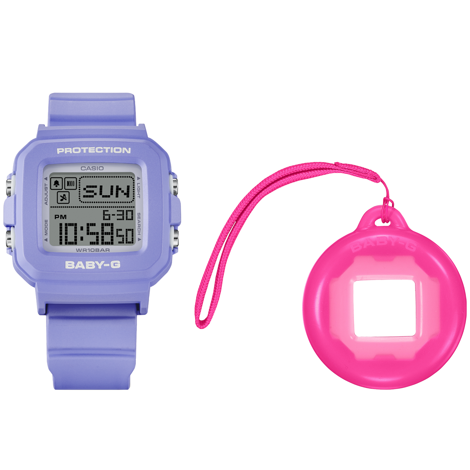 Casio BGD10K-6 | BABY-G DIGITAL Purple