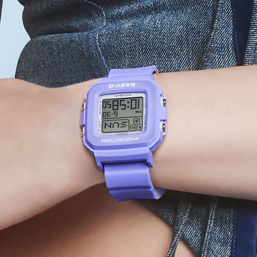 Casio BGD10K-6 | BABY-G DIGITAL Purple