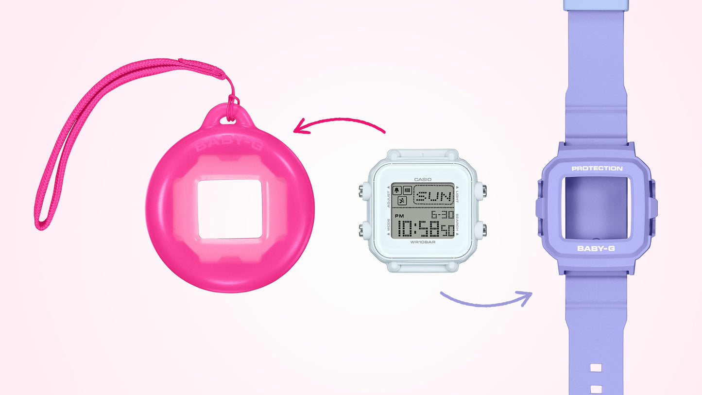 Casio BGD10K-6 | BABY-G DIGITAL Purple