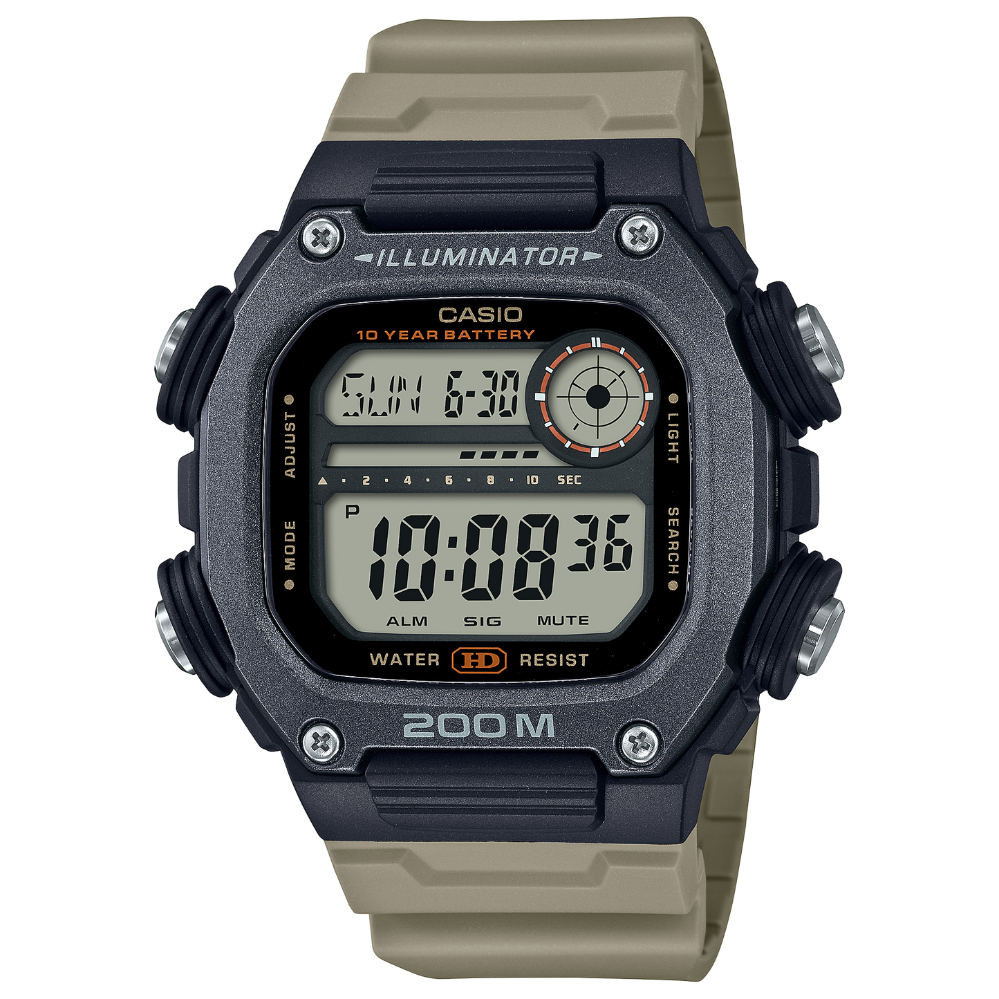 Casio DW291HX-5AV Black