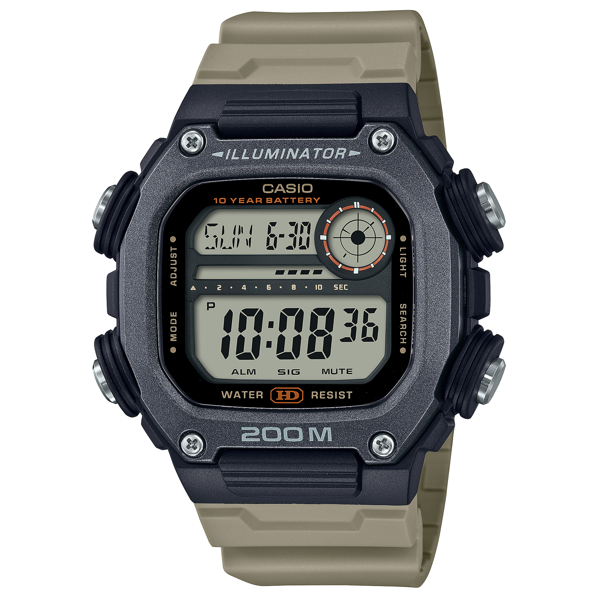 Casio DW291HX-5AV Black
