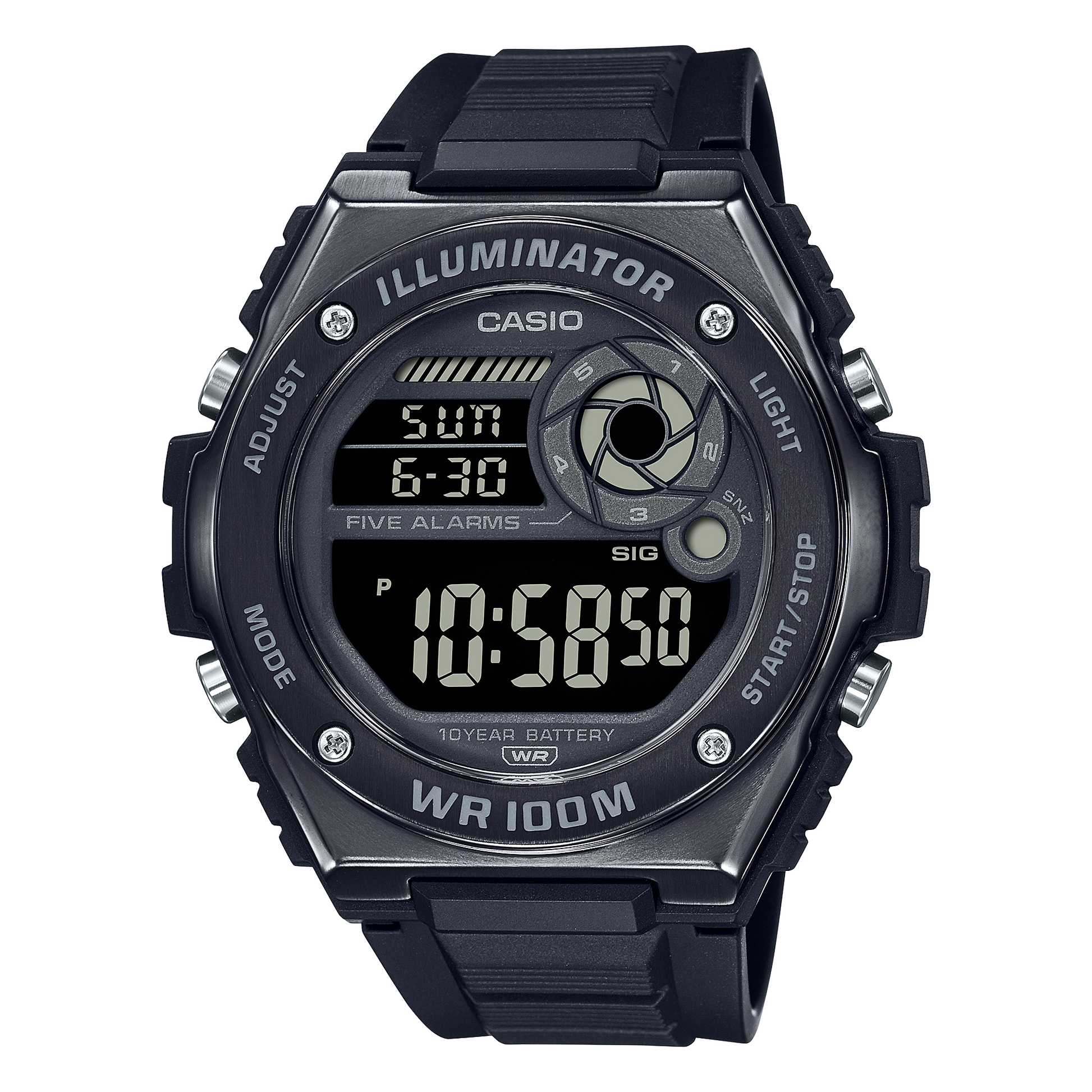 Casio MWD100HB-1BV Black