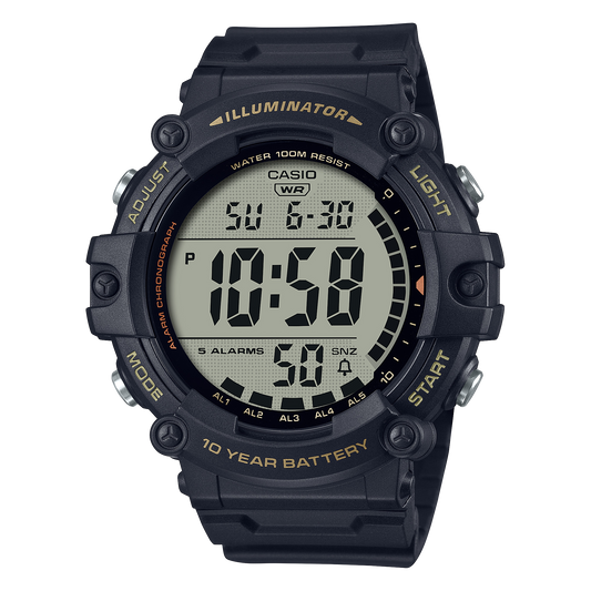 Casio AE1500WHX-1AV | Illuminator Black Digital Watch