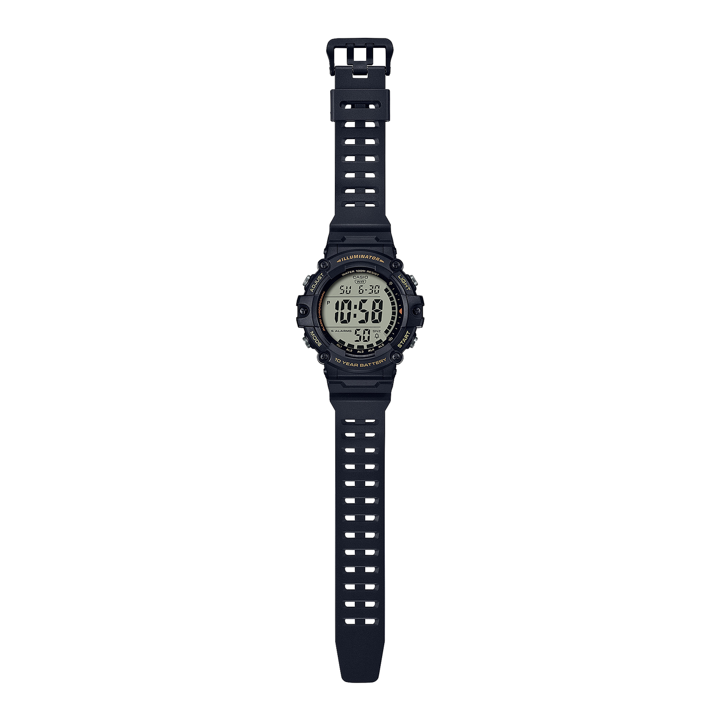 Casio AE1500WHX-1AV | Illuminator Black Digital Watch