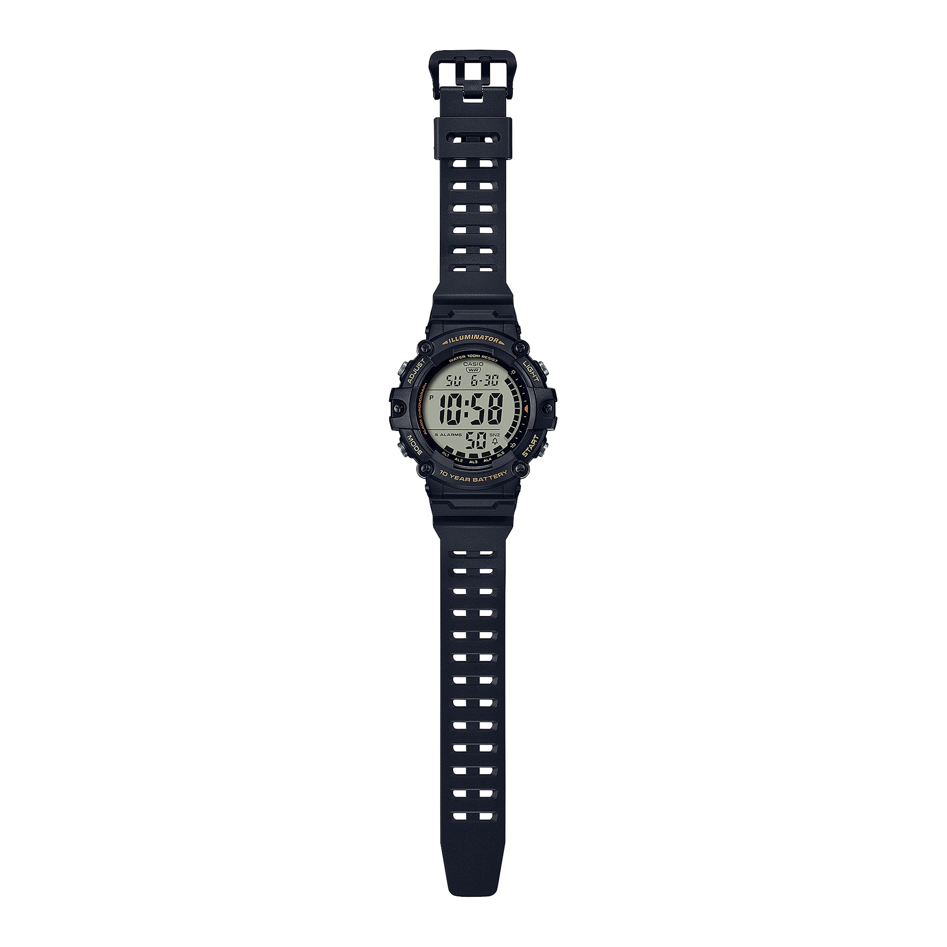 Casio AE1500WHX-1AV | Illuminator Black Digital Watch