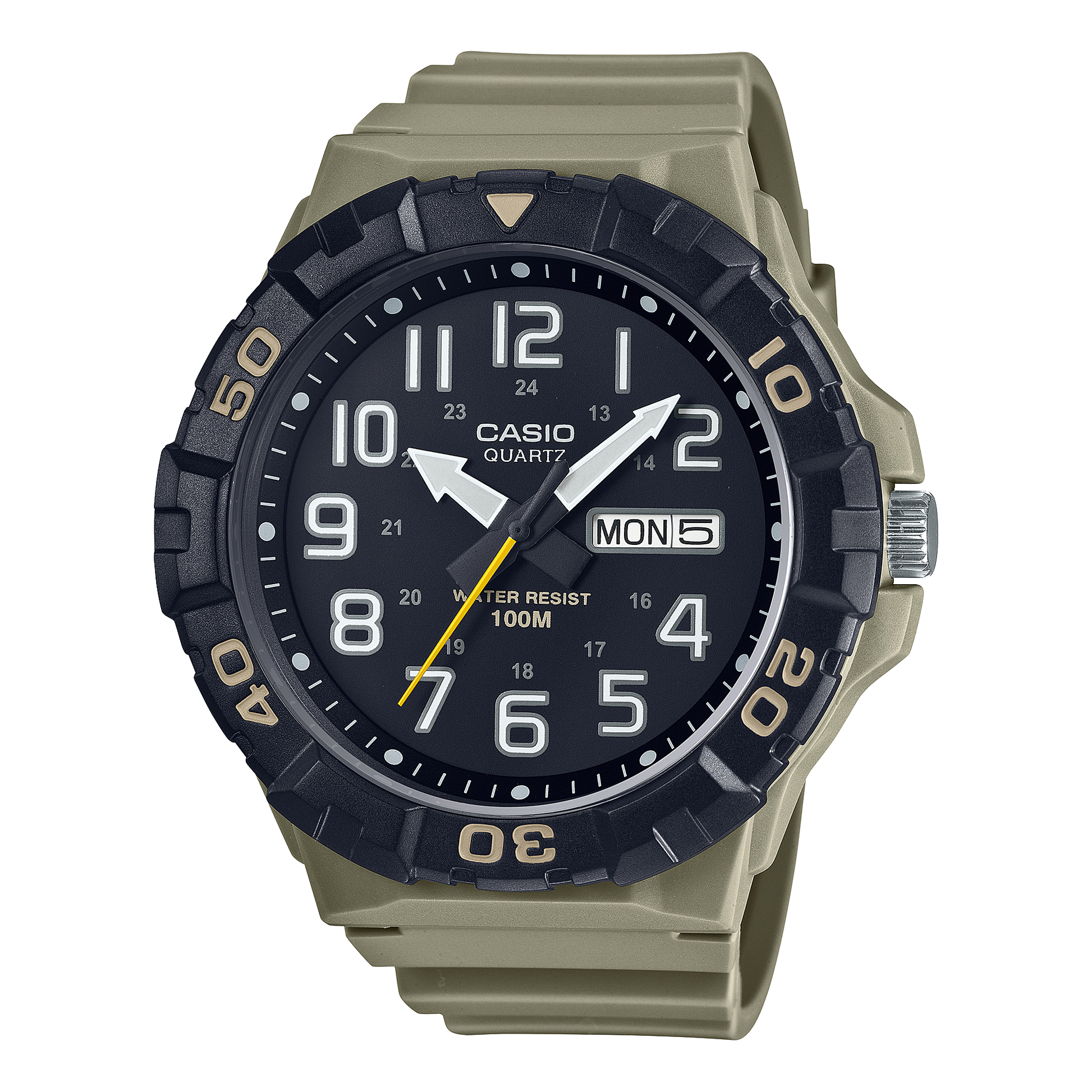 Casio MRW210H-5AV | Black Analog Men's Watch