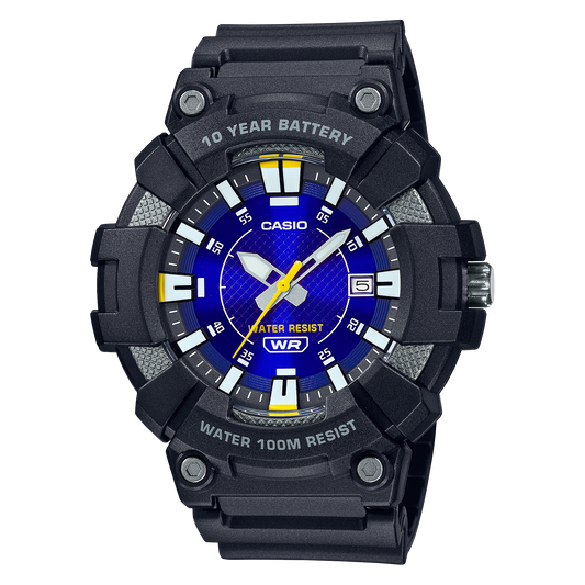 Casio MW610H-2AV | Black Analog Men's Watch