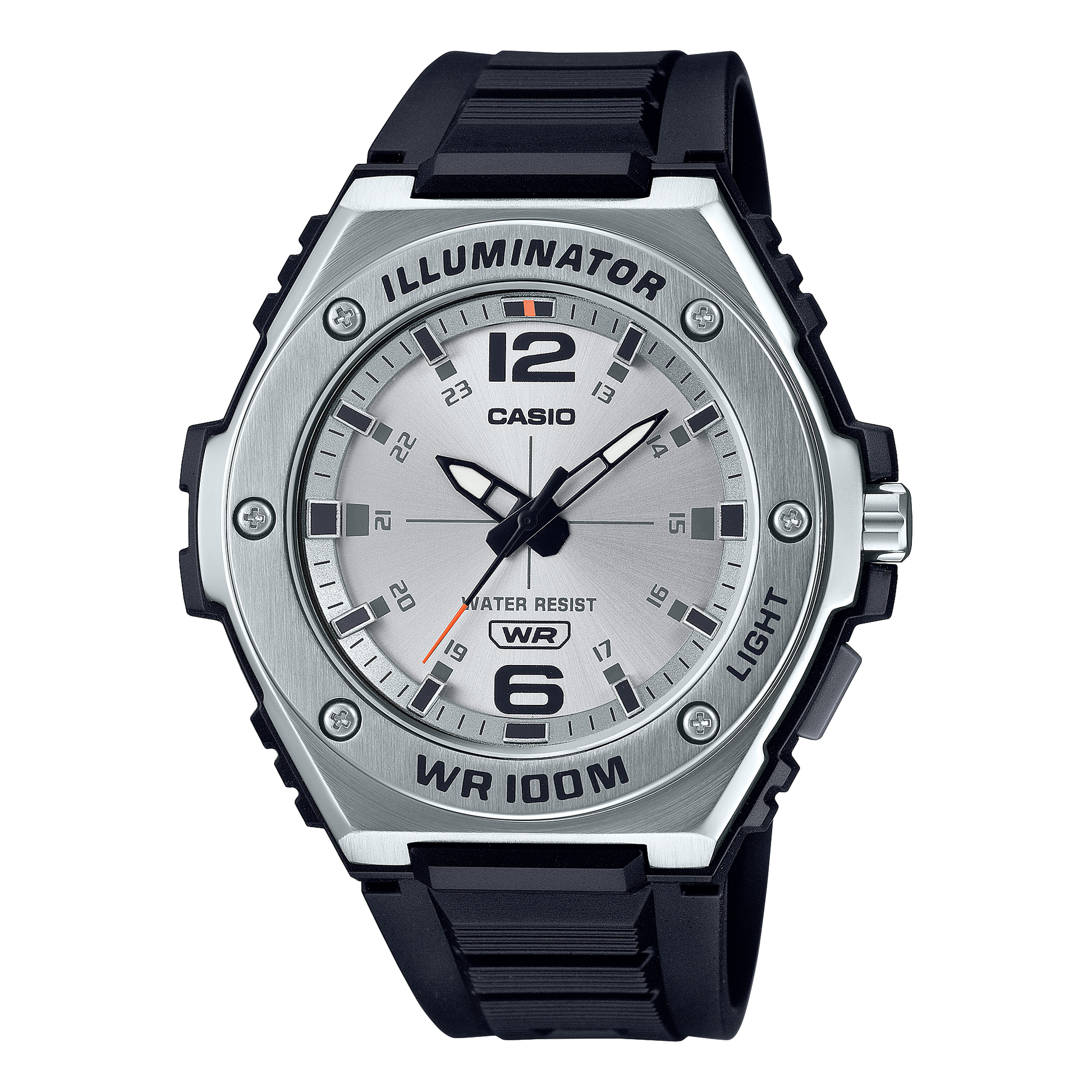 Casio MWA100H-7AV | Silver Analog Watch