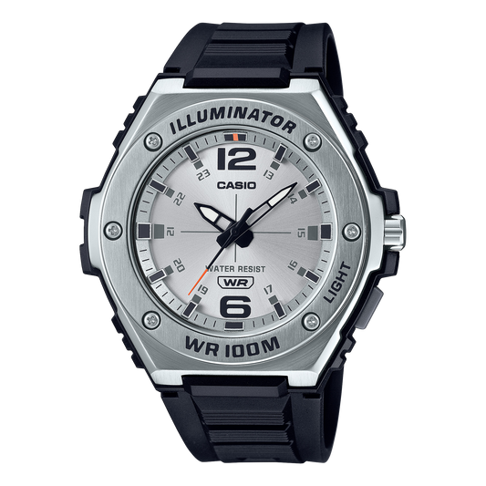Casio MWA100H-7AV | Silver Analog Watch