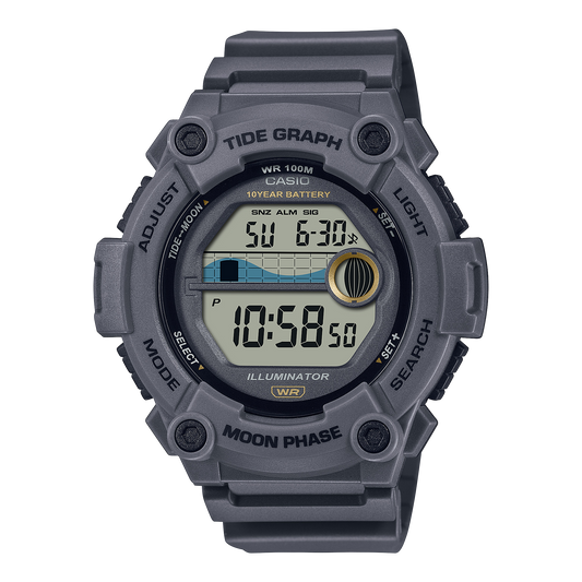 Casio WS1300H-8AV | Gray Digital Watch