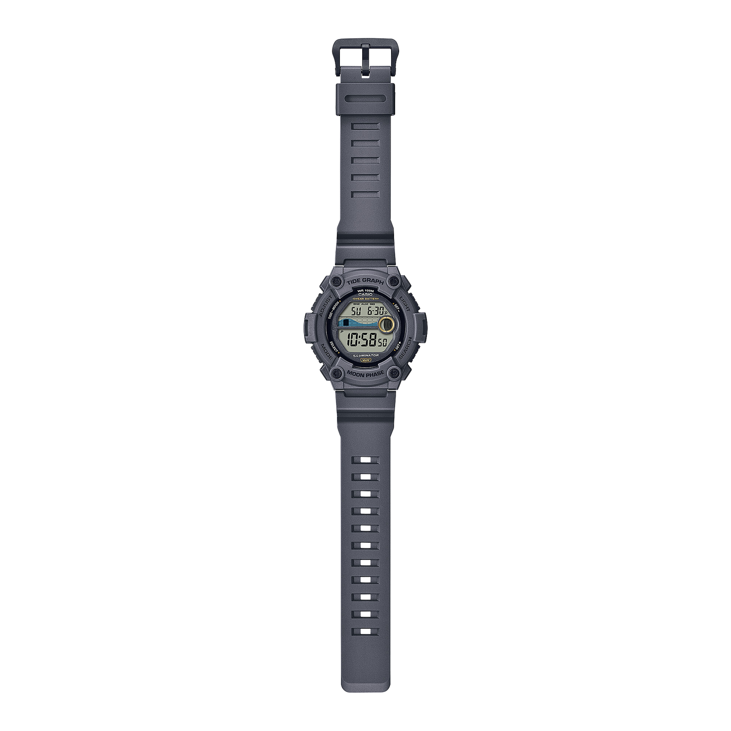 Casio WS1300H-8AV | Gray Digital Watch