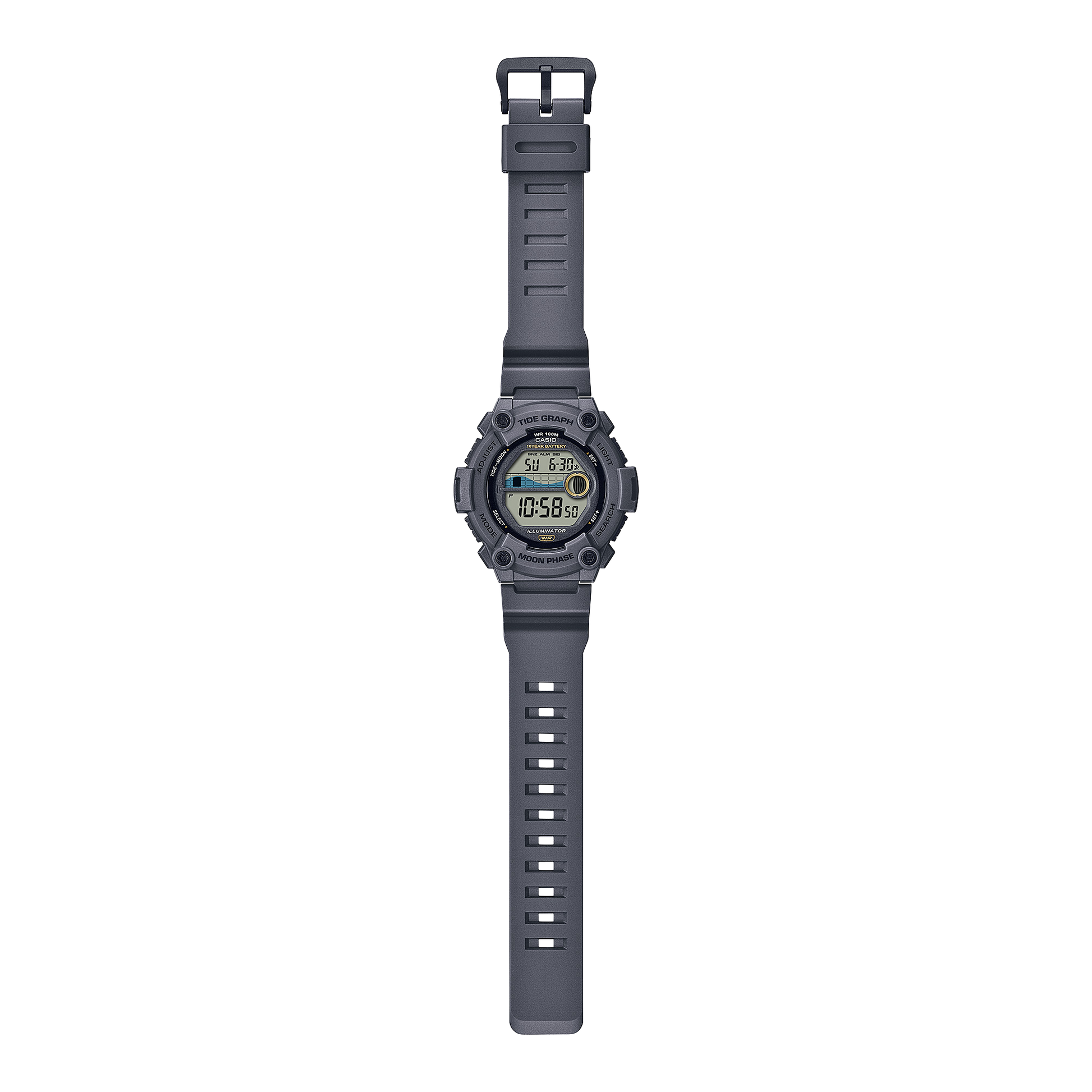Casio WS1300H-8AV | Gray Digital Watch