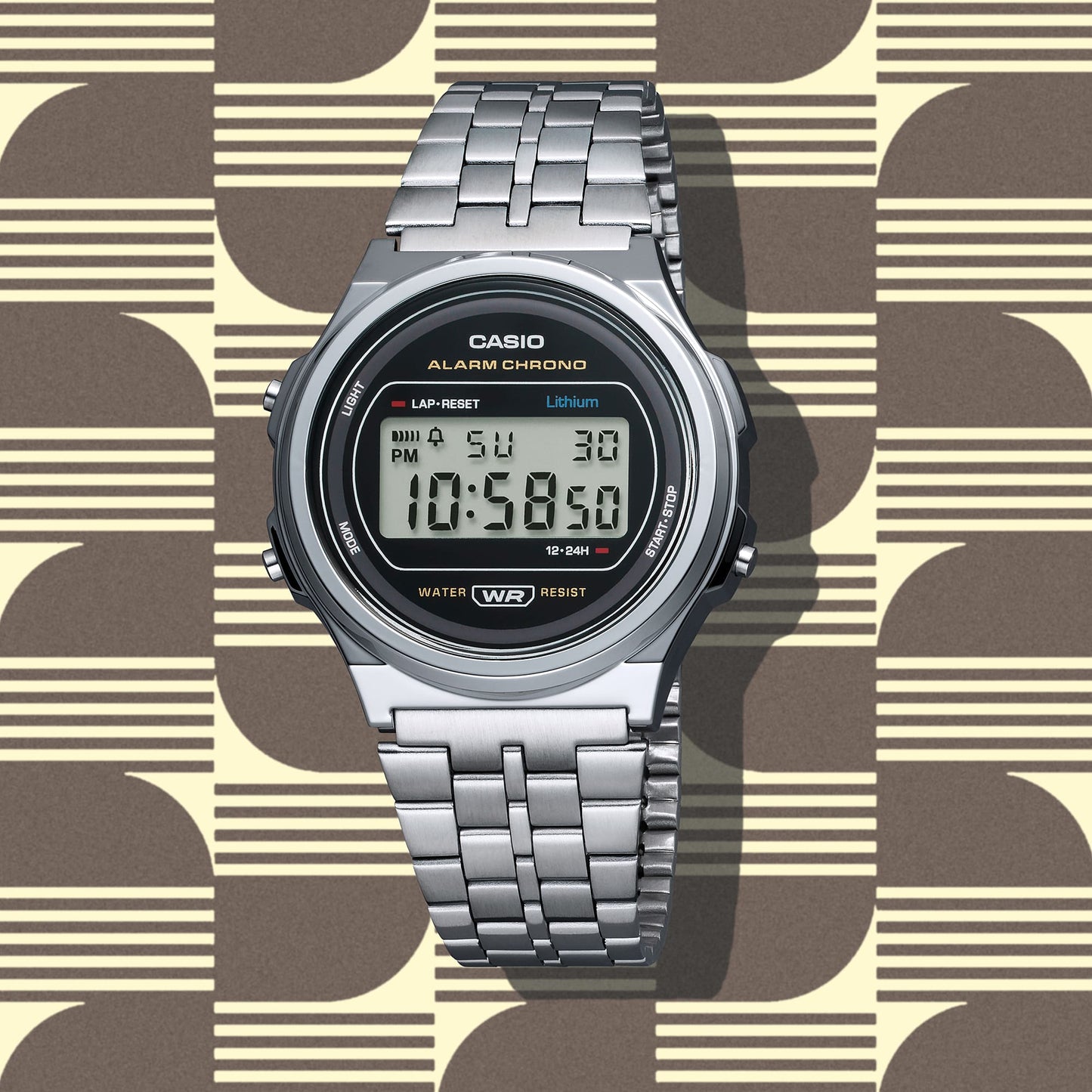 Casio A171WE-1A | Vintage Silver Metal Watch