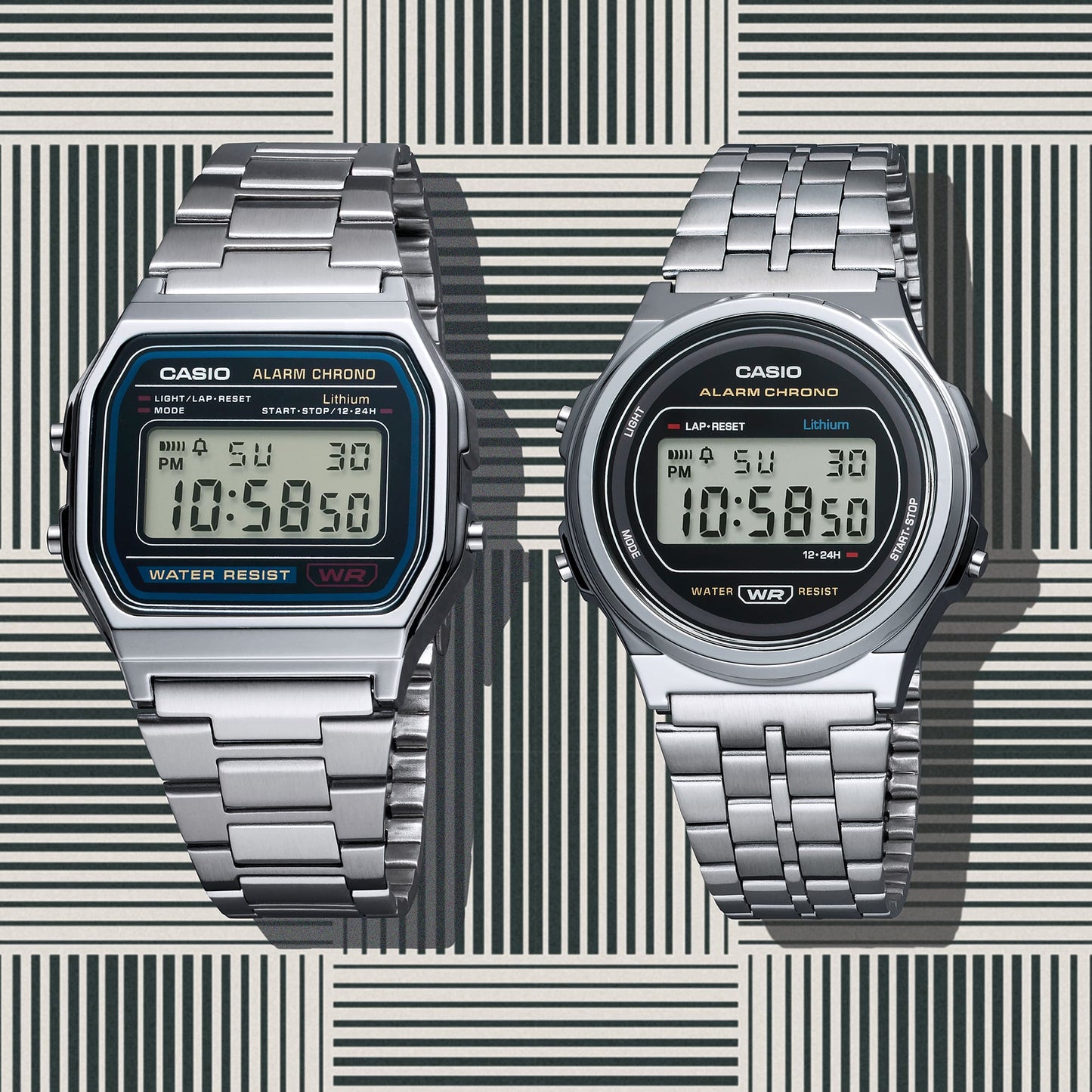 Casio A171WE-1A | Vintage Silver Metal Watch