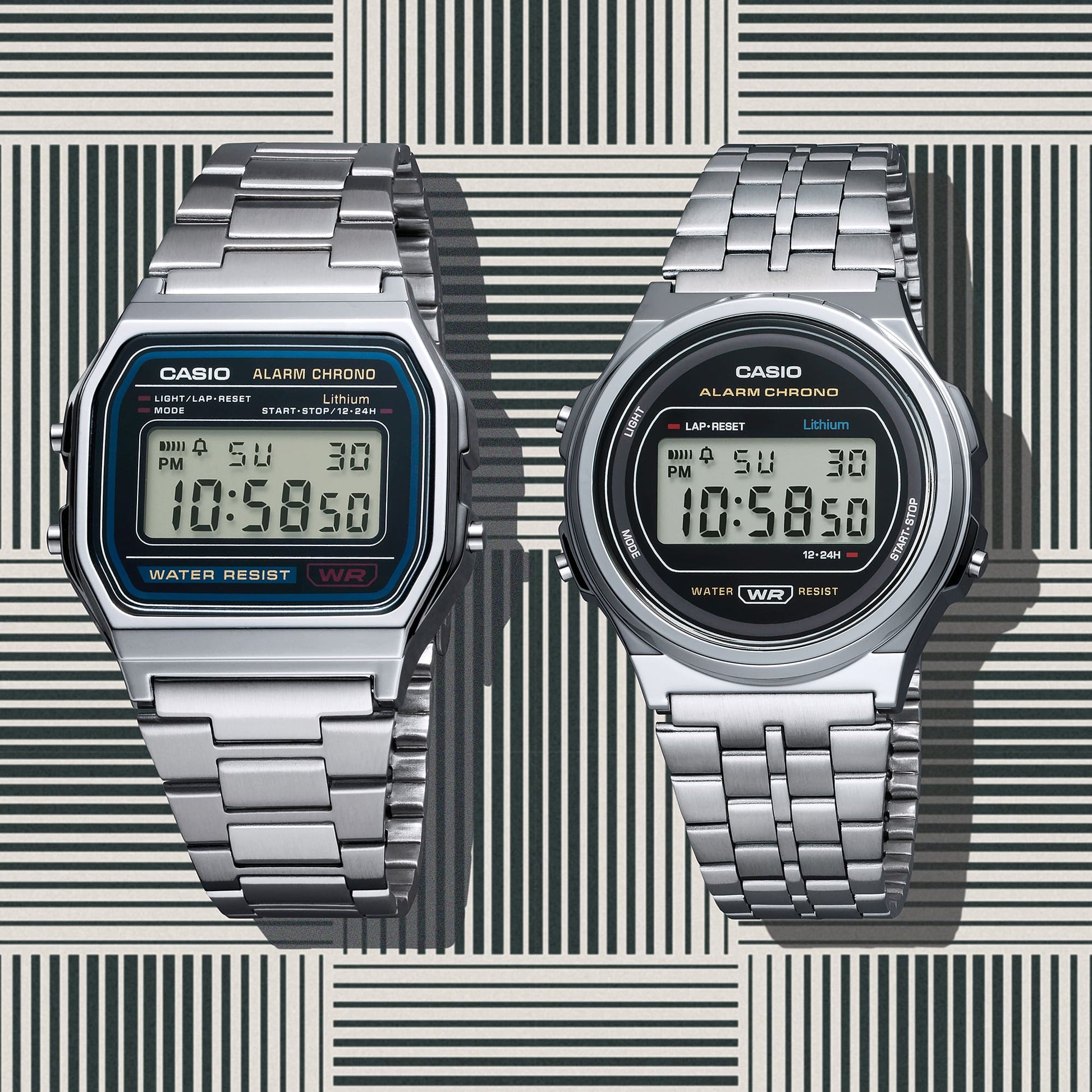 Casio A171WE-1A | Vintage Silver Metal Watch