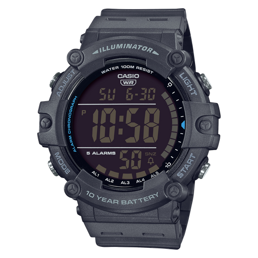 Casio AE1500WH-8BV | Illuminator Dark Grey Digital Watch