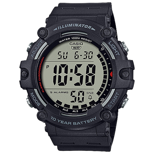 Casio AE1500WH-1AV | Illuminator Night Black Digital Watch
