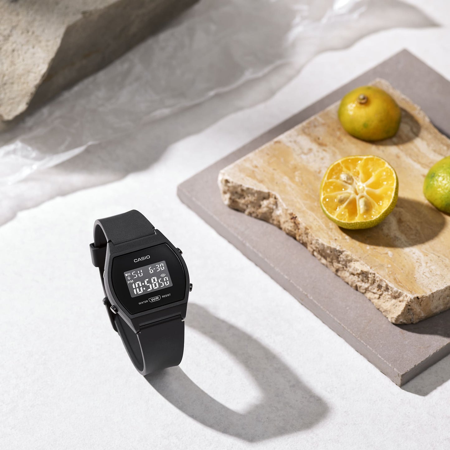 Casio LW204-1B | All Black Digital Watch