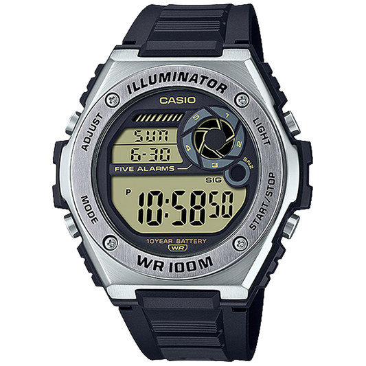 Casio MWD100H-9AV | Silver Digital Watch